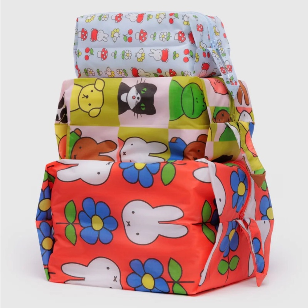 Baggu Miffy 3D Zip Set
